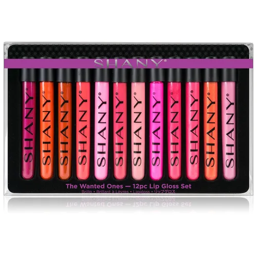 Miniatura 4 de Set de brillo labial SHANY The Wanted Ones, con aloe vera y vitamina E Multicolor