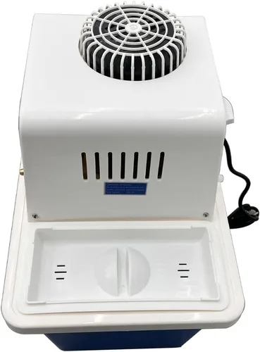 Miniatura 5 de INTBUYING Bomba de vacío de agua circulante de 110V 15L Aspirador de chorro de agua de laboratorio para química y evacuación de aire, bomba de vacío