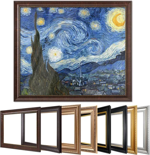 Miniatura 68 de DECORARTS - Serie de pinturas enmarcadas de Vincent Van Gogh (favoritos) – impresión giclée de arte en lienzo.