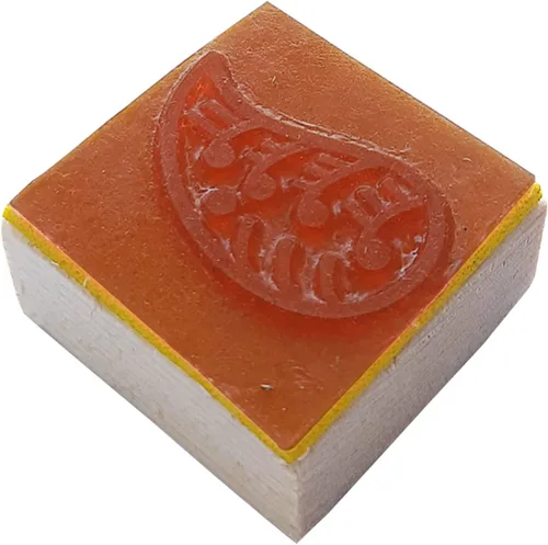 Miniatura 45 de Royal Kraft Sello de goma de madera espiral - Impresión de bloques de bricolaje en papel, tela, henna Rtag020