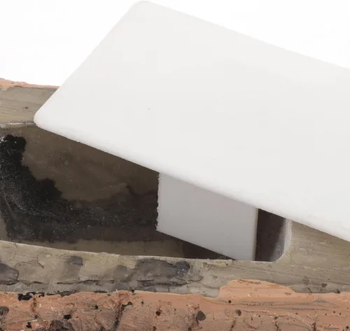 Miniatura 2 de Luxshiny Llavero de piedra de resina para uso al aire libre, resistente a la intemperie y duradero, caja de almacenamiento de llaves oculta, diseño