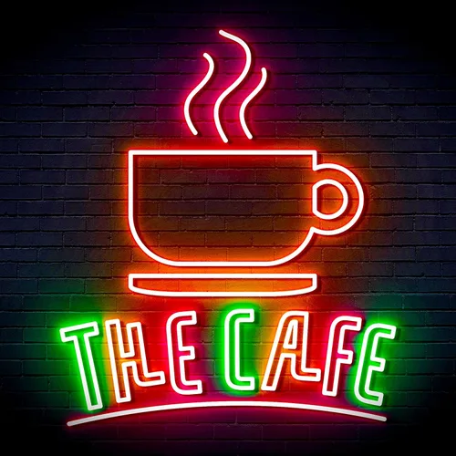 Miniatura 26 de ADVPRO Coffee – The Cafe Extra-Large Ultra-Bright LED Neon Sign - Blue & Red - st16s54-fn-j0026-br