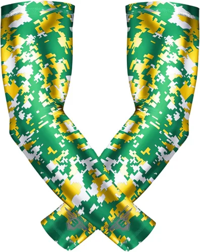 Miniatura 27 de Bucwild Sports Baseball Arm Sleeve - Youth & Adult 1 Pair - Football Basketball Cycling Tennis Bandera de EE.UU