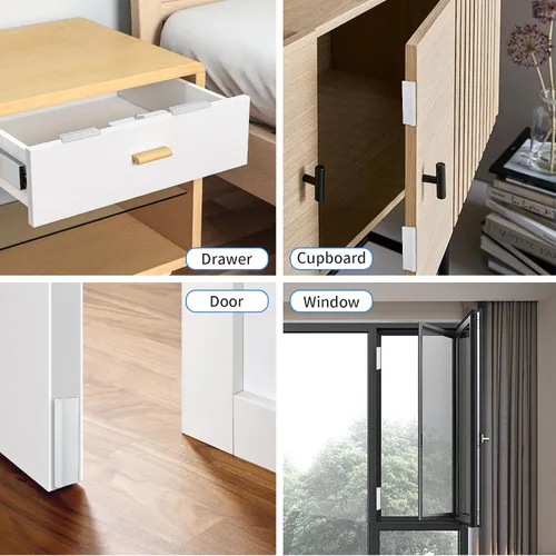 Miniatura 8 de Burlete de sellado de puerta, burlete de espuma de 118 pulgadas, sellador de ventana para invierno, aislamiento de puerta autoadhesiva para puerta