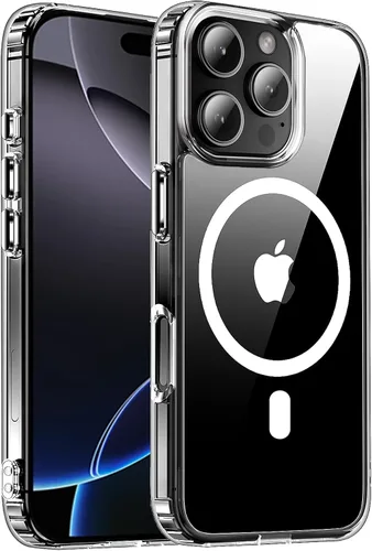 Miniatura 20 de S. Tedazo Funda magnética para iPhone 7 Plus/8 Plus compatible con MagSafe, no amarillea, protección de grado militar, funda ultradelgada a prueba
