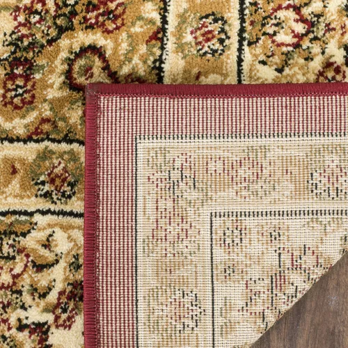 Miniatura 9 de SAFAVIEH Lyndhurst Collection - Alfombra de área de 8 x 11 pies, diseño tradicional de medallón oriental tradicional, no desprende pelusa y de fácil