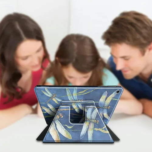 Miniatura 6 de Funda para iPad mini 6 para iPad mini 6ª generación 8.3 pulgadas 2021 360 grados giratorio soporte ligero cubierta inteligente protectora