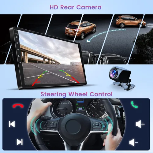 Miniatura 7 de Roinvou Radio 2+64G para Nissan Altima 2013 2014 2015, pantalla táctil de 10.1 pulgadas para estéreo de coche Altima con Carplay /WiFi de 5