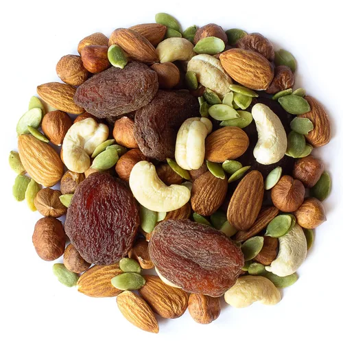Miniatura 3 de Organic Active Life Trail Mix, 4 onzas, mezcla de aperitivos crudos y sin OMG que contiene anacardos, semillas de calabaza, albaricoques, avellanas
