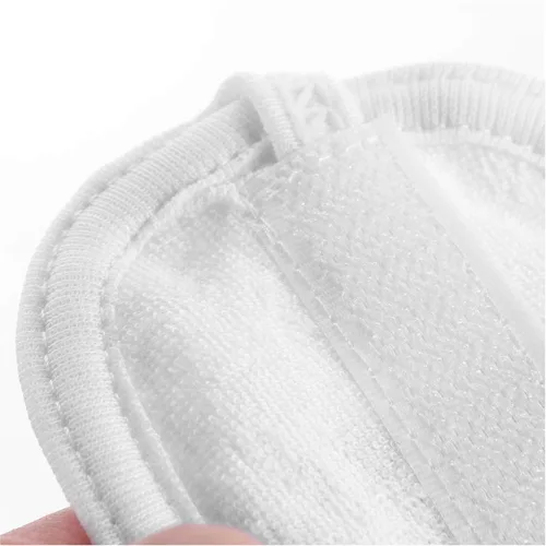 Miniatura 3 de Diadema elástica blanca del balneario del paño, paquete de 8 cabezas faciales Banda facial para la cabeza, lavable, diadema de maquillaje, cinta