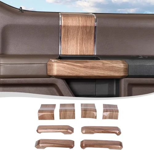 Miniatura 12 de Voodonala para F-150 2015-2020 Cubiertas de manija interior para puerta de Ford F150 2015-2020 Compatible con Ford F150 F250 F350