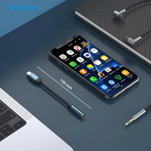 Miniatura 6 de BENFEI Adaptador USB C a conector de audio con chipset DAC, USB-C a auriculares hembra de 0.138 in compatible con iPhone 15 Pro Max/15 Pro/15