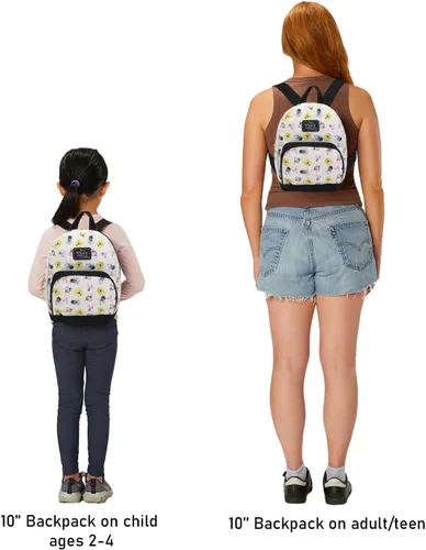 Miniatura 7 de Disney Winnie the Pooh - Mochila preescolar para niños pequeños, paquete de 4 piezas de suministros escolares con Pooh de 10 pulgadas mini mochila