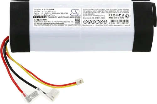 Miniatura 3 de 21.6V 4000mAh CL1879-6S1P-01 Floor One S3-01 iFloor-01 Reemplazo de la batería es FW030200US iFloor 3 FW030100US iFloor 3-01