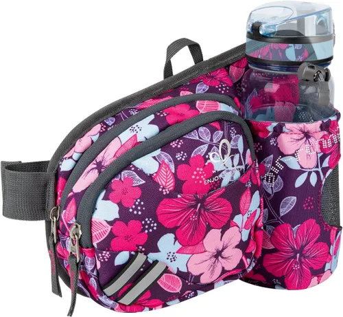 Miniatura 11 de Waterfly - Cangurera de senderismo con soporte para botella de agua para hombres y mujeres, para correr y pasear al perro, para iPhone 8 Plus, Gris