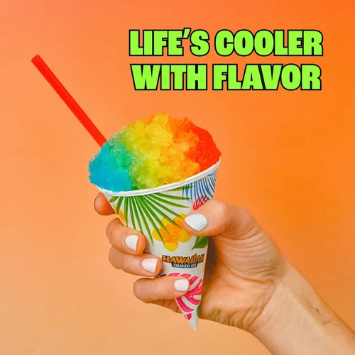 Miniatura 3 de Kit de máquina de hielo raspado y cono de nieve Hawaiian Shaved Ice HomePro, 6 sabores de jarabe de 16 oz. Cereza, uva, frambuesa azul, sangre