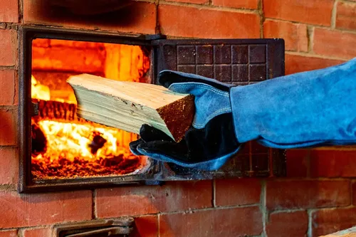 Miniatura 3 de RAPICCA Guantes de soldadura de 16 pulgadas, 662 ℉, forja/Mig/Stick de cuero extremadamente resistente al calor con costuras de Kevlar, perfectos