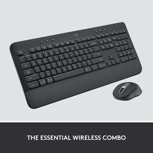 Miniatura 5 de Logitech Signature MK650 Combo para Negocios, Mouse y Teclado Inalámbricos, Logi Bolt, Bluetooth, SmartWheel, Certificado Globalmente, Grafito