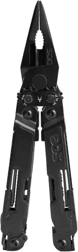 Miniatura 4 de Multiherramienta SOG PowerAccess versátil, ligera, de una mano, apta para el día a día, de bolsillo, de acero inoxidable para el campo 18 Negro