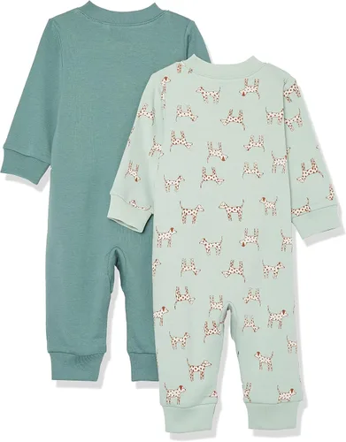 Miniatura 2 de Tienda Aware Pijama unisex de algodón sin pies para bebés, paquete de 2