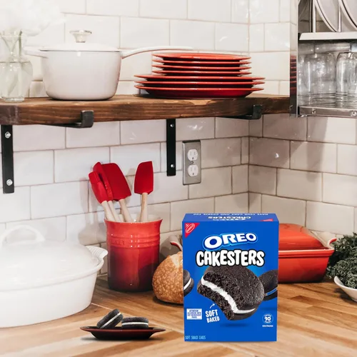 Miniatura 9 de OREO Cakesters Soft Snack Cakes, 12 paquetes de 5 unidades (60 paquetes de bocadillos en total)