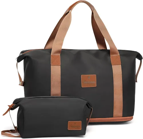 imiomo Bolsa de viaje para gimnasio, bolsas de fin de semana para mujer, bolsa grande para noche, bolsa de hospital deportiva
