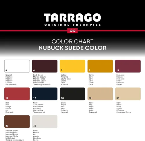 Miniatura 5 de Tarrago Restaurador de color nubuck y gamuza Restaura el gamuza desteñida para tenis, zapatos, botas, chaquetas, bolsos y más. El color de gamuza