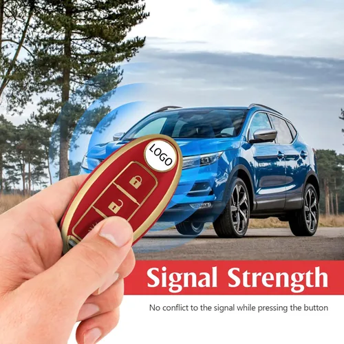 Miniatura 3 de Funda para llavero Infiniti de 3 botones, protección de TPU suave, compatible con Nissan Armada Murano Rogue Maxima Altima Sedan Pathfinder KR5S