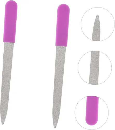 Miniatura 2 de Beavorty Limas de uñas de acero, pulidor de uñas, herramientas de uñas, lima de uñas, herramientas de manicura, tableros, lima de uñas, pulidor