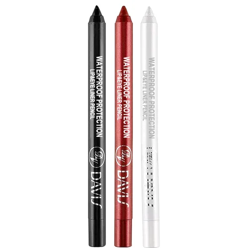 Miniatura 9 de LemonSac Juego de 15 lápices delineador de ojos coloridos, lápiz sombra de ojos, delineador de ojos con brillo metálico perla y mate para mujeres