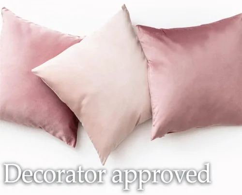 Miniatura 7 de lalaLOOM Juego de 2 fundas de almohada lujosas de terciopelo sedoso, 18 x 18 pulgadas, fundas de almohada decorativas más suaves, cremallera oculta