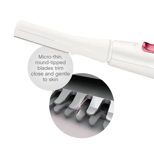 Miniatura 3 de Panasonic Depiladora para todo el cuerpo para mujeres, diseño portátil y elegante, suave para área del bikini, axilas, piernas, rosa, 1 unidad