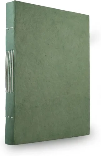 Miniatura 13 de Kathmandu Valley Co. Nepali Keeper Journal with Handmade Lokta Paper. Made in Nepal. (5x7 Inches, Sage)