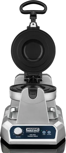 Miniatura 10 de Waring Commercial WMB400X - Mini waflera belga simple con rejillas de aluminio fundido 120V, 1200W enchufe de fase 5-15
