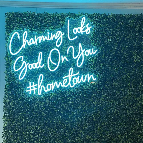 Miniatura 6 de Letreros de neón personalizados, 3 líneas de luz LED de neón, letrero personalizable para decoración de pared, boda, fiesta de cumpleaños