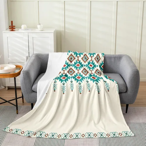 Miniatura 11 de Erosebridal Sketch Tree Flannel Blanket 40x50 Inch Vintage Farmhouse Fleece Blanket Grey Minimalist Mid Century Fuzzy Plush Throw French Country