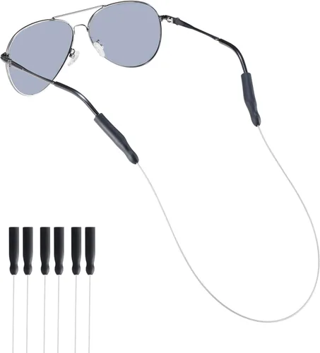 Miniatura 17 de Correa para Gafas - Correa para Gafas de Sol, Correas para Gafas Sin Cable de Cola, Cordón para Anteojos, Sujetadores de Gafas Alrededor del Cuello
