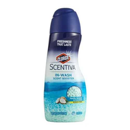 Miniatura 2 de Clorox Scentiva - Ambientador de fragancia para ropa, toallas y ropa de cama, eliminador de olores, aroma fresco de larga duración, 9.7 onzas