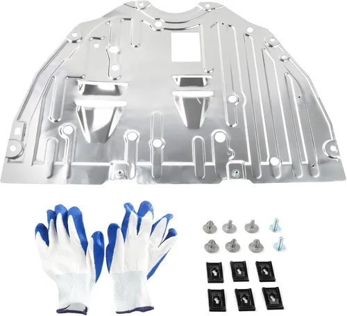 Miniatura 10 de Protector contra salpicaduras del motor compatible con Honda Civic 2016 2017 2018 2019 2020 2021, cubierta protectora bajo el auto OEM 74110-TBA-A00