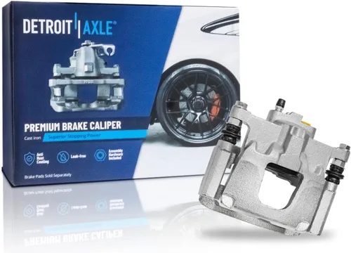 Miniatura 66 de Detroit Axle - 4 pinzas de freno para Honda Element 2003-2011 Pinzas de freno de disco con soportes 2004 2005 2006 2007 2008 2009 2010 reemplazo
