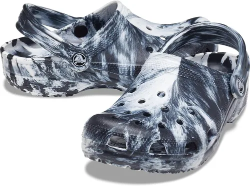 Miniatura 3 de Crocs - Zueco unisex clásico de teñido anudado marmoleado