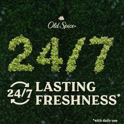 Miniatura 3 de Old Spice Desodorante sin aluminio para hombres, frescura duradera 24/7 y aroma de larga duración, protección contra el sudor y el olor 24/7