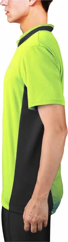 Miniatura 3 de bpbtti - Camiseta de ciclismo de manga corta para hombre, camiseta de ciclismo MTB con media cremallera frontal y 3 bolsillos posteriores