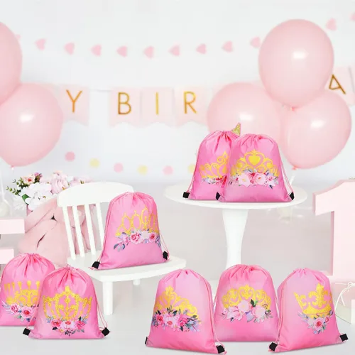 Miniatura 26 de Sweetude 24 bolsas de regalo de fiesta Let's Glow con cordón, decoración para niñas, niños, cumpleaños, bodas, fiestas