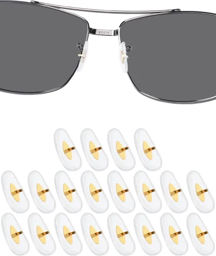 Miniatura 18 de DROGO Almohadillas de nariz de repuesto de silicona suave para gafas de sol RayBan RB3025/RB3026, antideslizantes, agradables a la piel