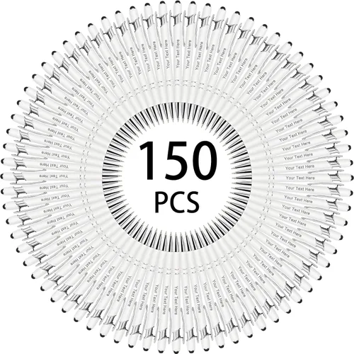 Miniatura 10 de Hasta 500 bolígrafos personalizados a granel, bolígrafo grabado personalizado con punta de lápiz capacitivo, carcasa multicolor retráctil, bolígrafo