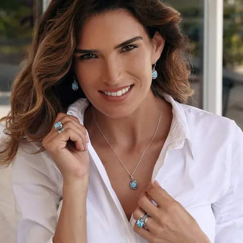 Miniatura 4 de JEAN RACHEL JEWELRY Anillo de plata de ley 925, diseño vintage con circonita cúbica en forma de cojín, hipoalergénico, sin plomo ni níquel, anillos