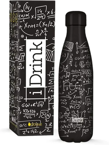 Miniatura 4 de IDRINK® Botella térmica revolucionaria, 2 paredes, botella de acero inoxidable, 16.9 fl oz UNICORN