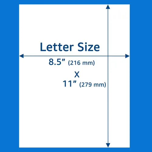 Miniatura 6 de Papel de copia multiuso, 8.5 x 11 pulgadas, 20 libras, tamaño carta blanca, 1 paleta, papel de impresión para escritura, dibujo, documentos