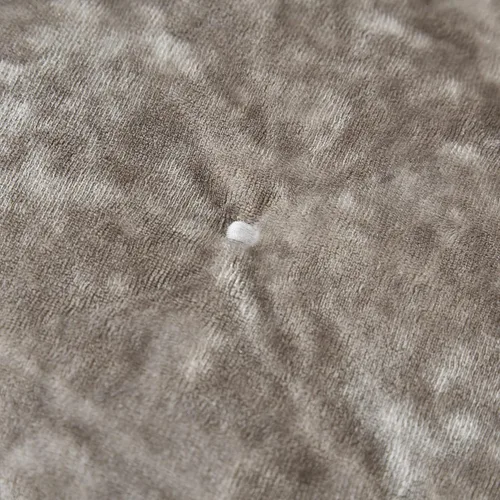Miniatura 4 de Tache Velvet Dreams - Juego de colcha lujosa de terciopelillo y velur súper suave y afelpado, cálido y acogedor, con acolchado de lunares y mechones